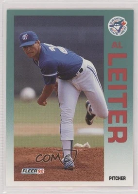 1992 Fleer Al Leiter #334 - Image 1 of 2