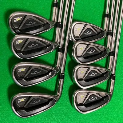 Lefty Callaway X2HOT Irons #5-9,Pw,Aw,Sw(8Clubs)/NSPRO950GH/Flex:Stiff - Image 1 of 4