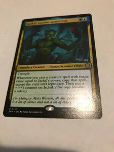 Chacal, Genio Genetista: MTG Marvel's Spider-Man casi nuevo; villano legendario - Imagen 1 de 4