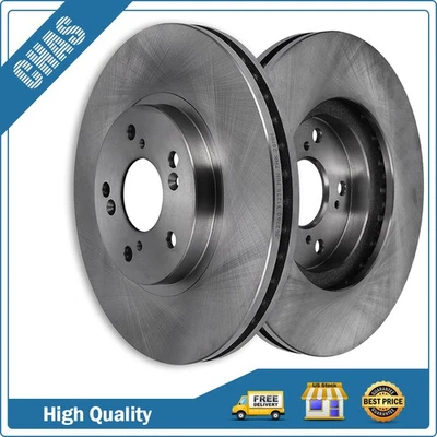 Discos de rotores de freno delanteros ranurados para Honda Accord Odyssey Pilot 1999 2000-2015 Foto 1 de 4