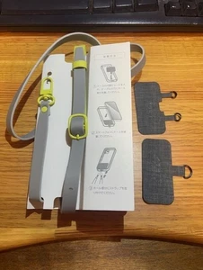 Elecom Leather Phone Strap Crossbody, Double Clip and Go Strap for Phone - Picture 1 of 1