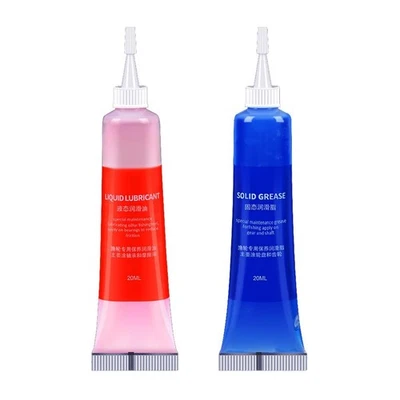 BRANDED SEASIR Fishing Reel Oil, 2Pcs Reel Oil and Grease Kit, Multi-Purpose Reel Oil