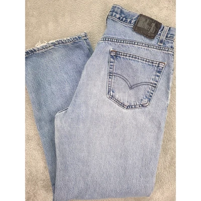 Pantalones de mezclilla vintage Levi's con lengüeta plateada para hombre W36 L32 calce relajado lavado ligero Foto 1 de 4