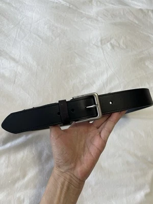 Carhartt | Mens 34 | Black Leather Rugged Flex Bridle Full Grain Belt | Stretch - Image 1 of 4