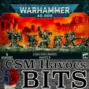 Warhammer 40k Chaos Space Marines Havocs Box Set BITS Games Workshop - Picture 1 of 65