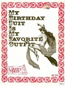 Mi traje de cumpleaños favorito es mi traje favorito punto de cruz 18 gráficos raro nuevo de Lote Antiguo - Imagen 1 de 2