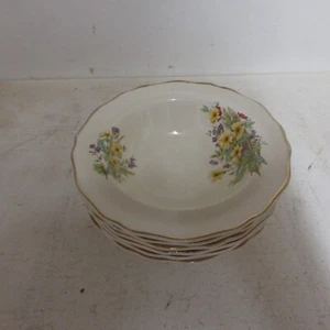 vintage set 6 Royal Doulton sweets / desserts bowls Somerset pattern D6029 - Picture 1 of 5