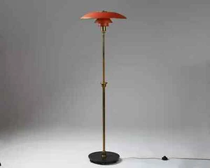 1950's Mid Century Modern stilnova style floor lamp Adjustable Arm Vintage Lamp - Picture 1 of 8