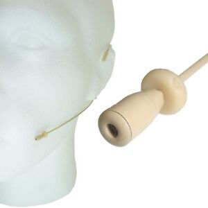 Micronic BPE3 Dual Double Ear Hook Head Worn Microphone For Wireless Transmitter