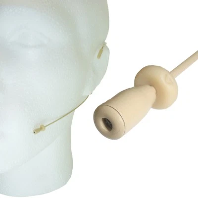 Micronic BPE3 Double Ear Hook Worn Headmic Microphone For Body Pack Transmitters - Image 1 of 4