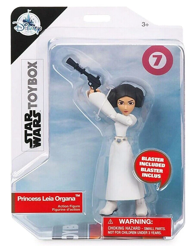 Star Wars Toybox Princess Leia Organa & Blaster Series 7 Disney