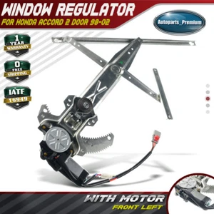 Power Window Regulator With Motor for Honda Accord 1998-2002 Front Driver Left - Picture 1 of 11