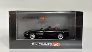 Minichamps 1:64 Mercedes-Benz SLR Mclaren ROADSTER Black Rare!!! - Picture 1 of 4