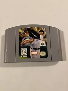 Major League Baseball Featuring Ken Griffey Jr. (Nintendo 64, 1998) Tested Game - Picture 1 of 9