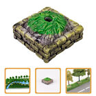  10 Pcs Tree Altar Base Small Garden Decoration Landscape Eding Model