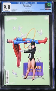 Supeman #16 Frank Cho Zatanna Cover CGC 9.8 - Picture 1 of 3