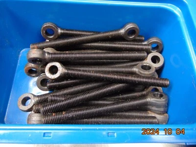 1 Ken Forging 5E-B7mach Rod End, Alloy Steel, Black Oxide, 1/2"-13 Thrd Sz, 6 In