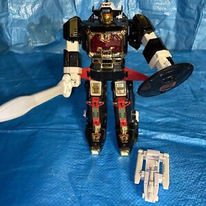 Power Rangers Lost Galaxy Astro Galactic Megazord Black & Gold Rare HTF In Space