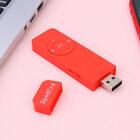 Strip Sport Lossless Sound MP3 Player Support TF Card Media Player (Red)