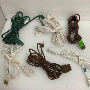 Electric Extension Cords 110V Lot of 6  - Picture 1 of 8