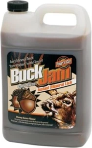 Buck Jam Honey Acorn Liquid 1 Gallon Deer Mineral Attractant (EVL-EVO41304) - Picture 1 of 1
