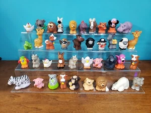 LOT of 39 VINTAGE Fisher Price Little People Animal Zoo Castle Figures - Picture 1 of 5