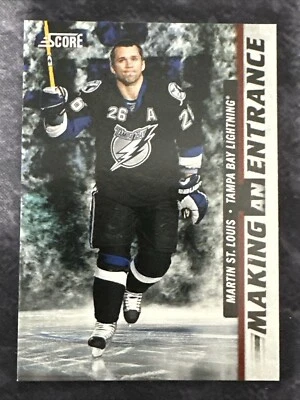 2011-12 Score Making an Entrance 7 Martin St. Louis Tampa Bay Lightning - Image 1 of 2