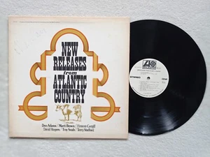 LP 33T VARIOUS ARTISTS "New Releases From Atlantic Country" ALTANTIC PR-193 USA- - Picture 1 of 4