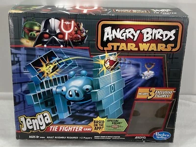 Angry Birds Star Wars Jenga Tie Fighter Game 2013 HASBRO Missing Plastic Inlay - Image 1 of 4