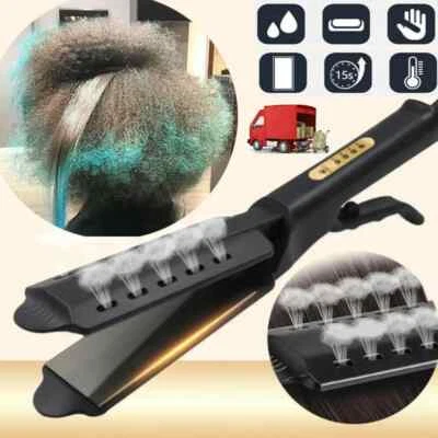 Hair Straightener Temperature Adjustment Ceramic Ionic Flat Iron For Women - Image 1 of 4