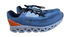 On Cloud Cloudstratus Men’s Size 11 Running Shoes Lake Blue/Flare Orange