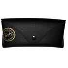 RAY-BAN replacement case black leather for thin wire frames