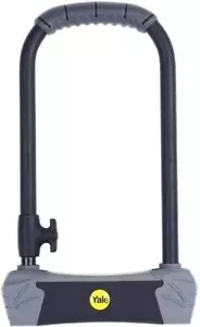 Yale Bike D Lock 230x115mm Max Security 4 Laser Cut Keys Anti Drill - Picture 1 of 9