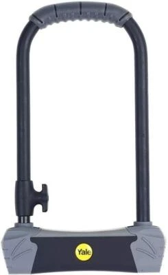 Yale Bike D Lock 230x115mm Max Security 4 Laser Cut Keys Anti Drill - Image 1 of 4
