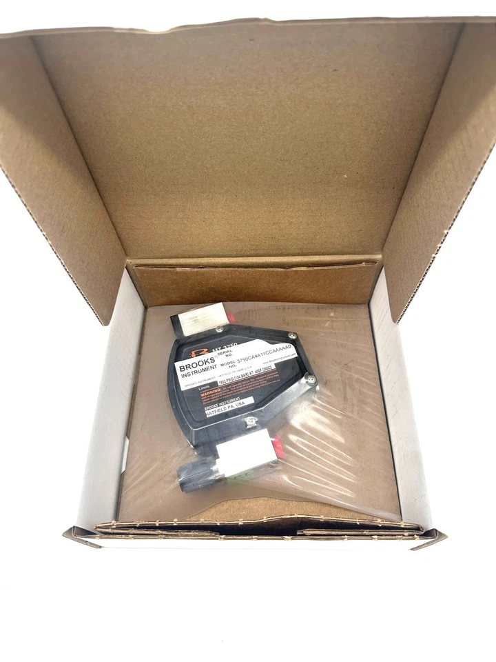 BROOKS INSTRUMENT PN: MT-3750CA4A11CCAAAAA0, 1500PSIG FLOWMETER IN ORIGINAL BOX! - Image 1 of 1