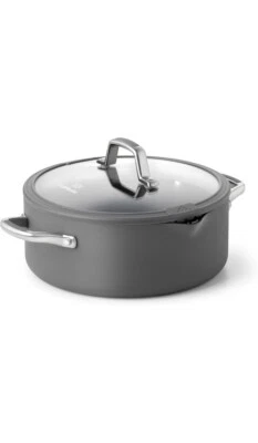 Calphalon Simply Easy System Nonstick Dutch Oven, 5-Quart, Gray  - Image 1 of 3
