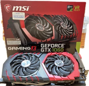 GEBRAUCHT - MSI GeForce GTX 1060 GAMING X 6G 『Twin Frozr VI/OC』VD6092 - Bild 1 von 3
