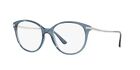Vogue Vo5423 2986 Transparent Blue Demo Lens 51 Mm Women's Eyeglasses