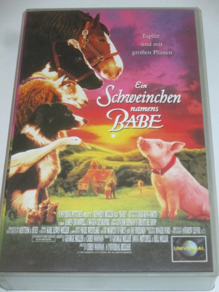 Universal - Ein Schweinchen Namens Babe - VHS/Komödie/James Cromwell/CIC - Bild 1 von 1