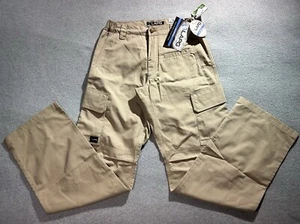 Pantalones de Lapg para Hombres W28 L32 Tactical Ops Pierna Recta Caqui Beige Equipo de Policía Urbana - Imagen 1 de 17