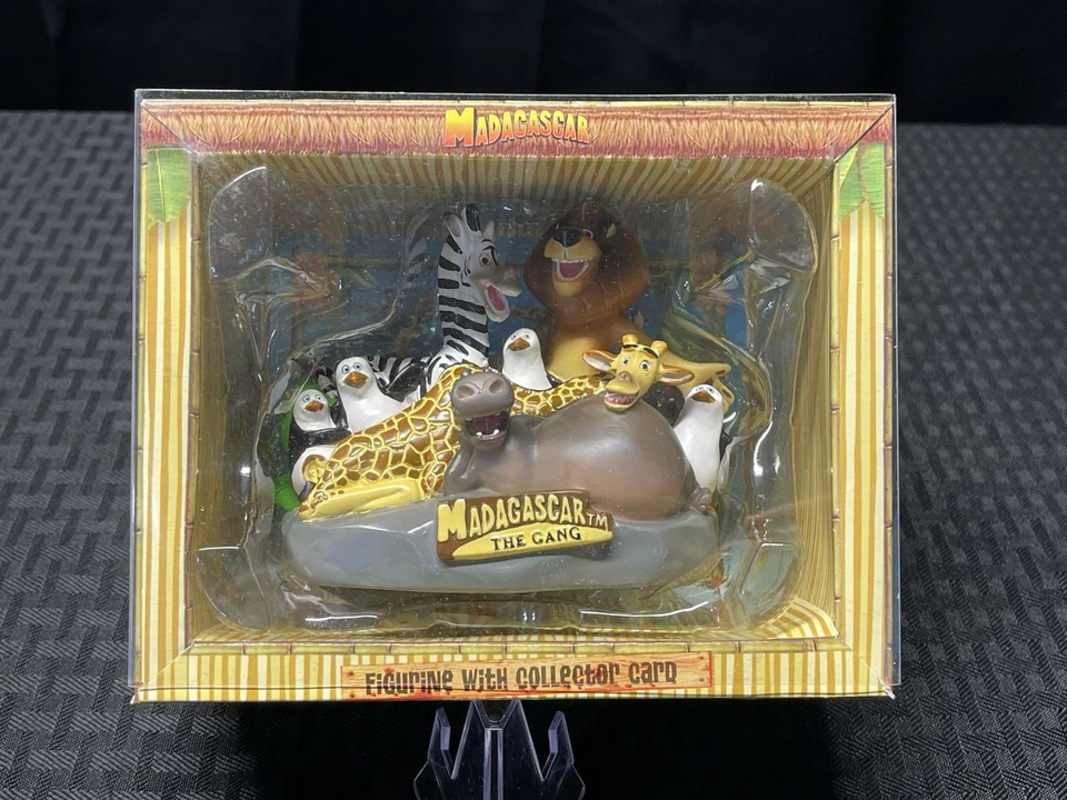 De colección 2005 Dreamworks Animación Madagascar Firgurine Russ Nuevo Foto 1 de 4