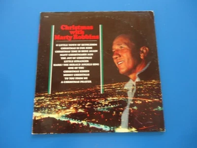 Christmas with Marty Robbins LP (1967) CS 9635 - Image 1 of 3