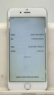 Apple iphone 6  A1549 PARTS ONLY - NOT WORKING - SEE DESCRIPTION - Image 1 of 4