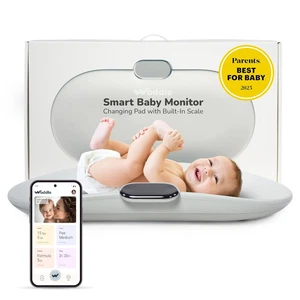 Monitor de bebé inteligente todo en uno Woddle Baby y almohadilla cambiadora, incluye Sc incorporado - Imagen 1 de 12