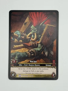 World of Warcraft TCG Gladiators 145/208 Extended Art Vol’jin - Picture 1 of 1