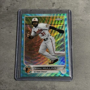 CEDRIC MULLINS 2022 Topps Chrome Sonic Aqua RayWave Teal Refractor #120 /199 - Picture 1 of 2