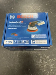 Bosch GEX 18V-125 Professional Cordless Random Orbital Sander Bare Tool. New. - Picture 1 of 1
