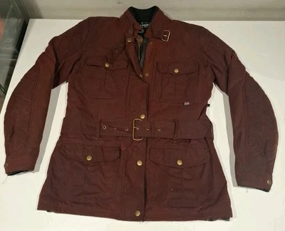 Oxford Bradlwell Ladies Wax Waterproof bike Jacket XL 20inch Pit To Pit Size 14  - Image 1 of 4