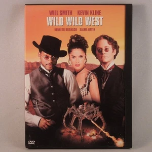 - WILD WILD WEST DVD Warner Bros 1999 Will Smith Salma Hayek 17175 - Picture 1 of 3