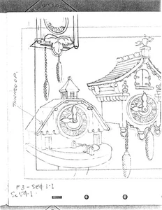 Pinocchio Disney seltene Animation Layout Fotokopie 044 - Bild 1 von 1